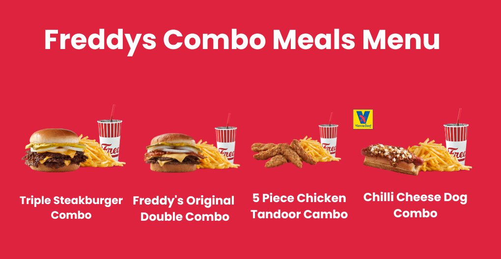 Freddys Combo Meals Menu